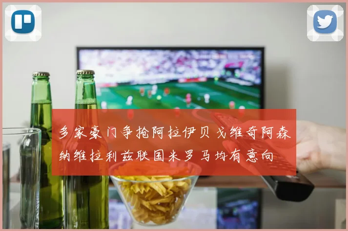多家豪门争抢阿拉伊贝戈维奇阿森纳维拉利兹联国米罗马均有意向