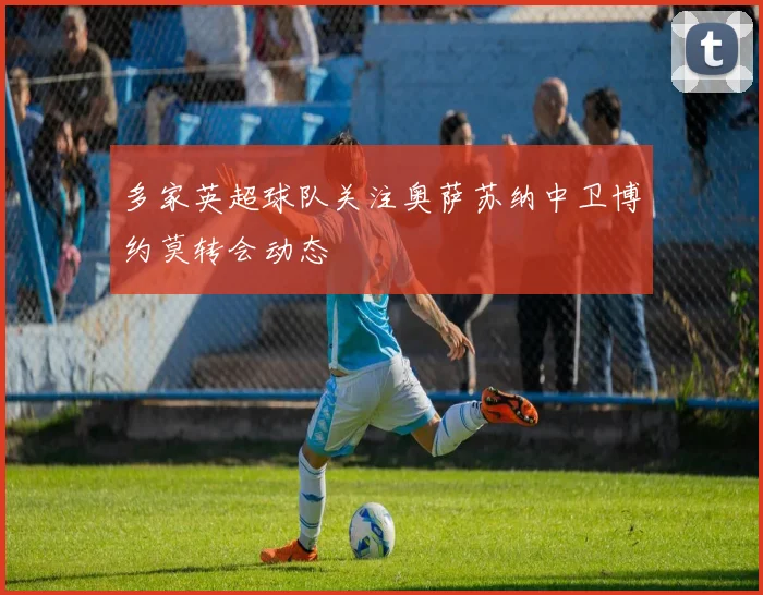 多家英超球队关注奥萨苏纳中卫博约莫转会动态