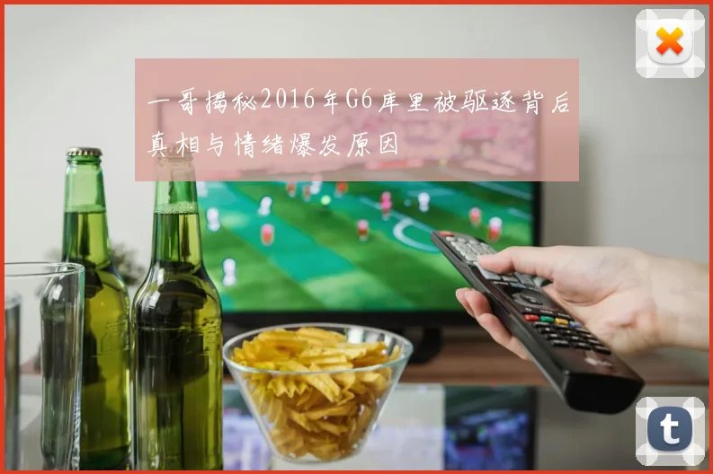 一哥揭秘2016年G6库里被驱逐背后真相与情绪爆发原因